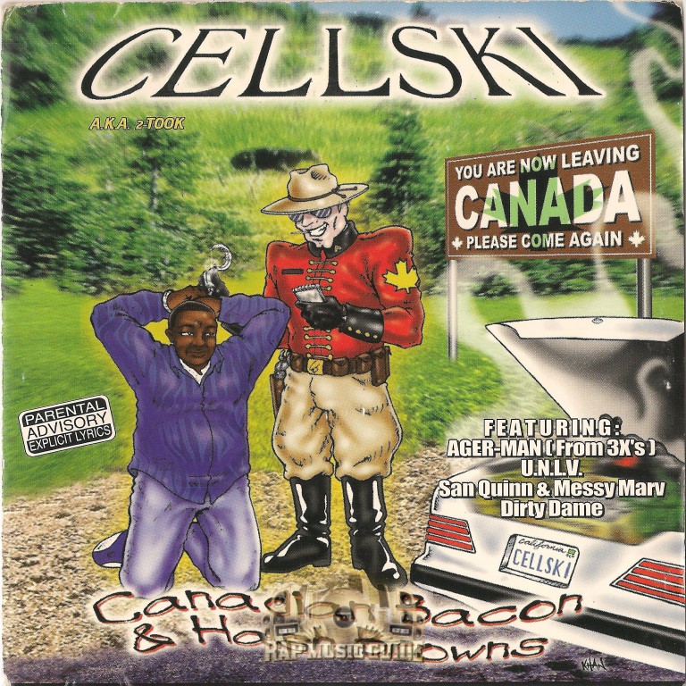 Cellski - Canadian Bacon & Hash Browns: 1st Press. CD | Rap Music
